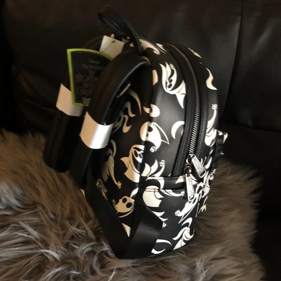 NWT Loungefly Disney NBC Nightmare Before Christmas Zero Ghost Dog Mini Backpack - Picture 5 of 8